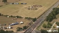 Niezwykłą dekoracja na trasie Tour de France