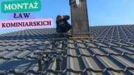 Montaż ław kominiarskich na blachodachówce