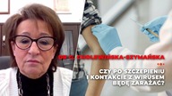 Czy osoba zaszczepiona, mająca kontakt z wirusem, może zarażać inne osoby?