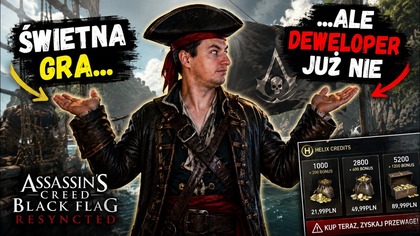 Ubisoft przesadził?! Black Flag Resynced i agresywny sklep DLC