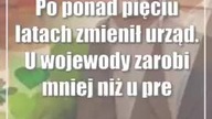 Po ponad pięciu latach zmienił urząd.  U wojewody zarobi mniej niż u prezydenta