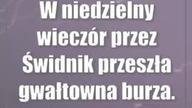 Świdnik: Uwaga na burze!