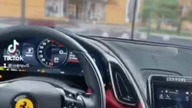 Siedzę w nowym Ferrari Roma!  #shorts #ferrari