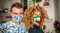 Jak zrobić maseczkę ochronną.  Szycie maseczki.  Wykrój za darmo.