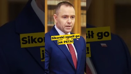 Sikorski zmiażdżył go jak peta! #Sikorski #Nawrocki #Batyr #polityka