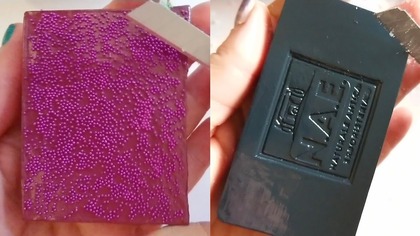 Soap Carving ASMR Relaxing Sounds no talking Satisfying ASMR Video #soapcarving #soapcuttingvideo