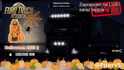  Halloween 2025  | #event | ETS2 | LiVE