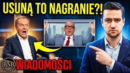 Dziennikarzowi Polsatu PUŚCIŁY NERWY! Zaczął KRZYCZEĆ Na TUSKA [ NAGRANIE ]