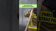 Na Lubelszczyźnie wciąż się pali.  Tak służby walczą z żywiołem #shorts