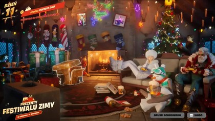 10/14 Opening day from Fortnites winter festival 2025 #winter #fortnite #shorts