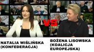 Mini debata przed eurowyborami: Lisowska (KE) vs.  Wiślińska (Konfederacja)