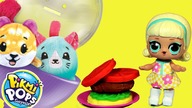 Play Doh  LOL Surprise  Deser Pikmi Pops Surprise