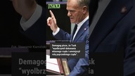 Czy Tusk kłamał w czasie exposé? Demagog sprawdził #shorts #tusk