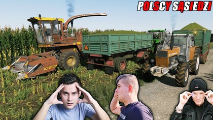 POWRÓT DAWIDA I BRAJANA REAKCJA KOLIZA NA NOWY KOMBAJN AKCJA KISZONKAPOLSCY SĄSIEDZI S2170