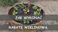  Jak wykonać rabatę wiklinową.  Naturalne formy ogrodowe.