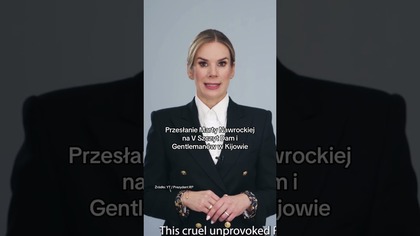 MARTA NAWROCKA Z PRZESŁANIEM DO PIERWSZEJ DAMY UKRAINY