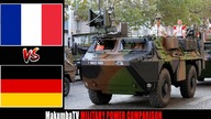 Francja vs Niemcy 2022 | Por&oacute;wnanie siły militarnej