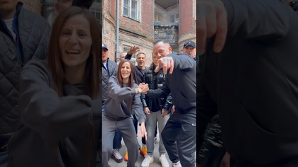 @danasleiman Madame Dana and Monsieur Dudek   #2025 #dudekp56 #dana