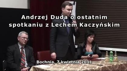 Duda kłamie że prezydent wrócił żywy do kraju ( wynika to z całości zdarzeń 8-10. 04. 2010 )