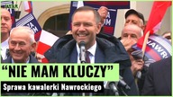 Nawrocki kontra dziennikarze TVN i TVP.  Kandydat w ogniu pytań o kawalerkę w Gdańsku | Gazeta.pl
