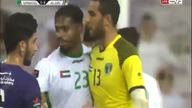 Skandaliczne zachowanie arabskiego bramkarza