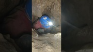 Mogłem nie wyjść  Było za Ciasno!  #ciekawostki #jaskinia #caving #claustrophobic #shorts