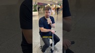 Na tej walizce można jeździć 