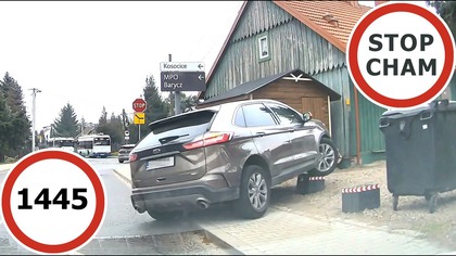 Stop Cham #1445 - Niebezpieczne i chamskie sytuacje na drogach