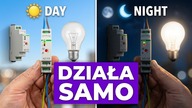 Zamiast włączać ręcznie łącznik oświetlenia wykorzystaj automat zmierzchowy z sondą AZ-112.  DIY