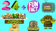 Adam and Eve ZOMBIES Tutorial Point and Click game Walkthrough gameplay Free Games + 24 FUN FACTS