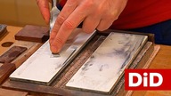 1108.  Ostrzenie dłut i noży strugów - cz. 1 - praca z ręki