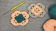 Jak zrobić Podkładkę kwiatek, prosty tutorial, Flower pad #223