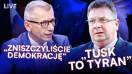 OSTRA WYMIANA.  KWIATKOWSKI STARŁ SIĘ Z WÓJCIKIEM W PROGRAMIE NA ŻYWO