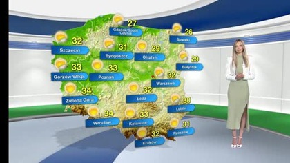 Prognoza pogody na TVN Meteo (14. 08. 2025)