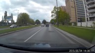 Szybka karma za wyprzedzanie na przejściu dla pieszych