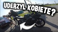 MOTOCYKLISTA ZAATAKOWAŁ BEZBRONNĄ KOBIETĘ!