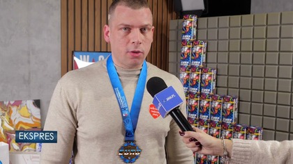 Złoty medal z mistrzostw Europy w armwrestlingu na aukcji WOŚP