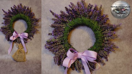 Jak zrobić pleciony wianek z lawendy - Pomysły Plastyczne DiY