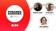 Anita Sowińska, Dominika Lasota, Hubert Różyk w Porannej rozmowie Gazeta.pl