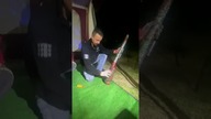 Strzał z bazuki nad Wisłą w Sandomierzu