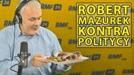 Robert Mazurek kontra politycy - Zakład z Rabiejem o ośmiorniczki.