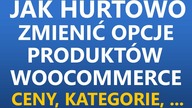 Zmiana kategorii dla wielu produktów jednocześnie - WooCommerce