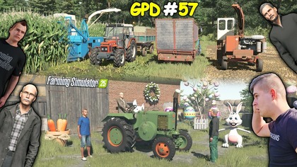 POKAZAŁEM WSZYSTKIM NOWY CIĄGNIK DZIADEK BYŁ W SZOKU EKIPOWA AKCJA KISZONKA GPD FS 25 57