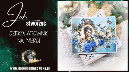 Eleganckie pudełko na Merci  romantyczne opakowanie krok po kroku