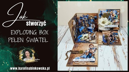 Steampunk Exploding Box Pełen Świateł i Wspomnień!