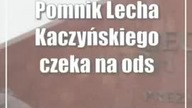 Pomnik Lecha Kaczyńskiego czeka na odsłonięcie.  To już jutro
