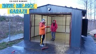 Przenosimy blaszany garaż