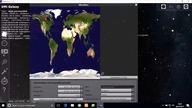 Polaris Australis, Niebo półkuli południowej - Płaska Ziemia vs Kula Ziemska