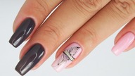 Delicate feather nails art tutorial / Star Nail & Cuccio