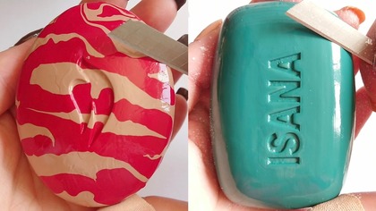 Soap Carving ASMR Relaxing Sounds no talking Satisfying ASMR Video